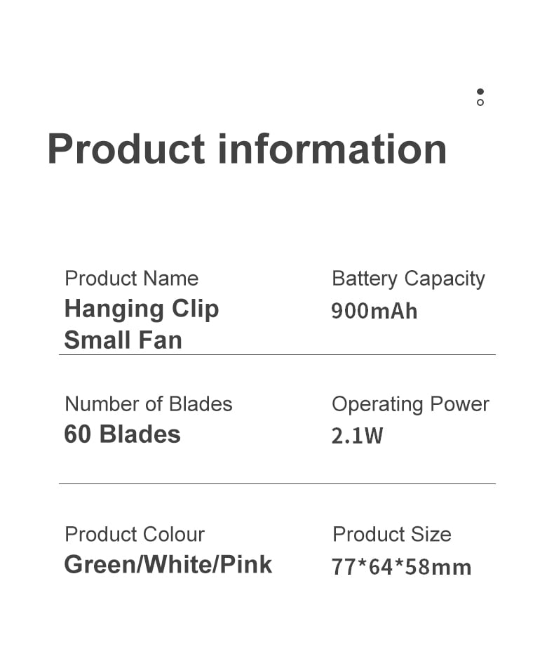🌬️Portable Silent Mini Bladeless Electric Fan