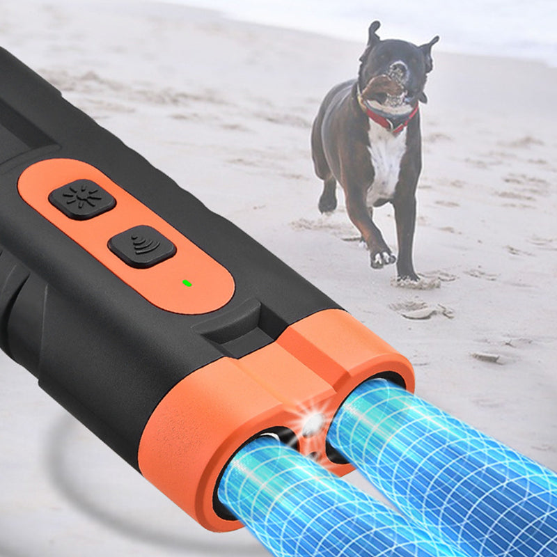 🥳2026 HOT SALE🥳💞50K+ SOLD!🦮⚡ 50% OFF! Ultrasonic Dog Deterrent – Safe distance protection, flashlight for dark walks. Type‑C charging. Your walking buddy. 🚶‍♂️🔋