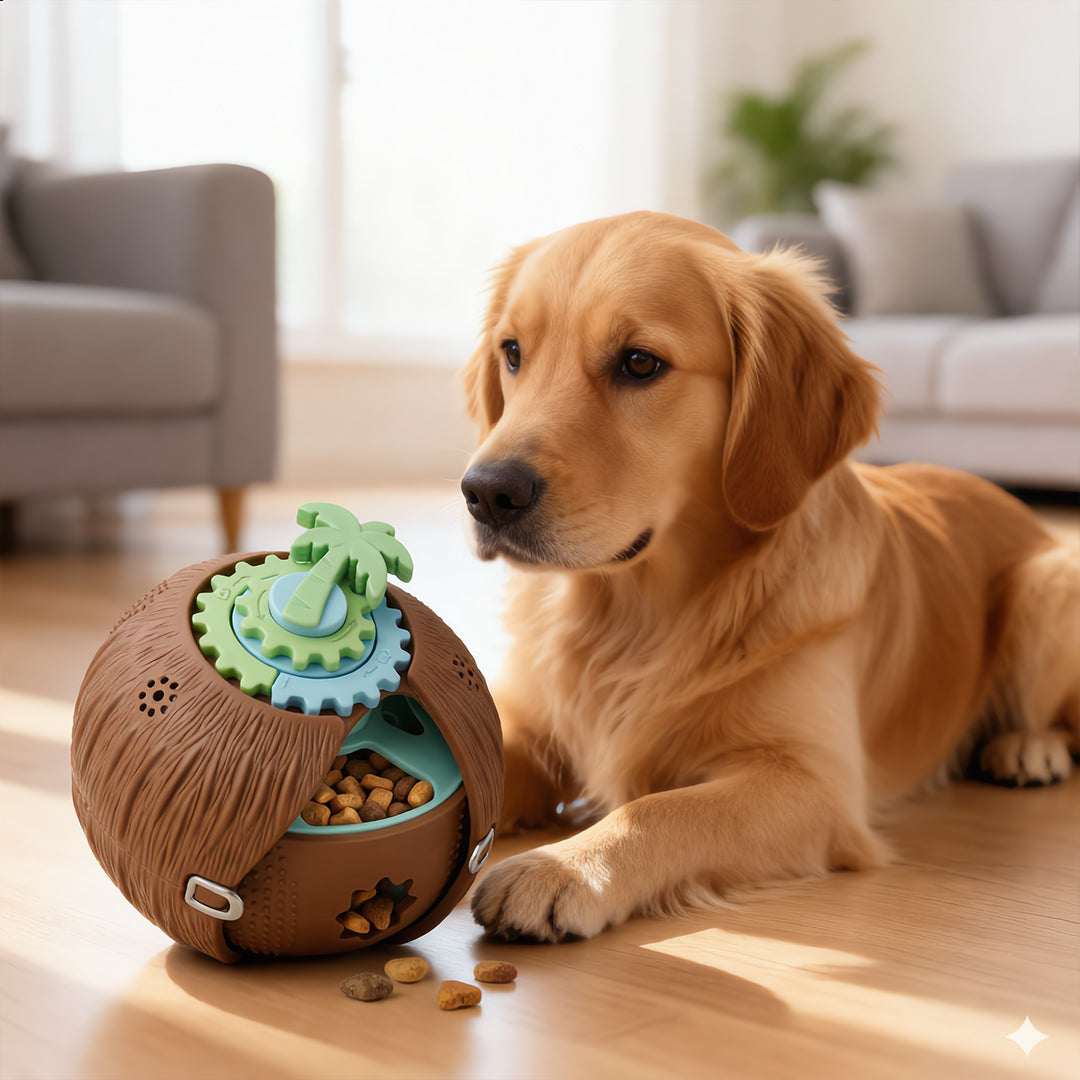 Coconut Puzzle Feeder
