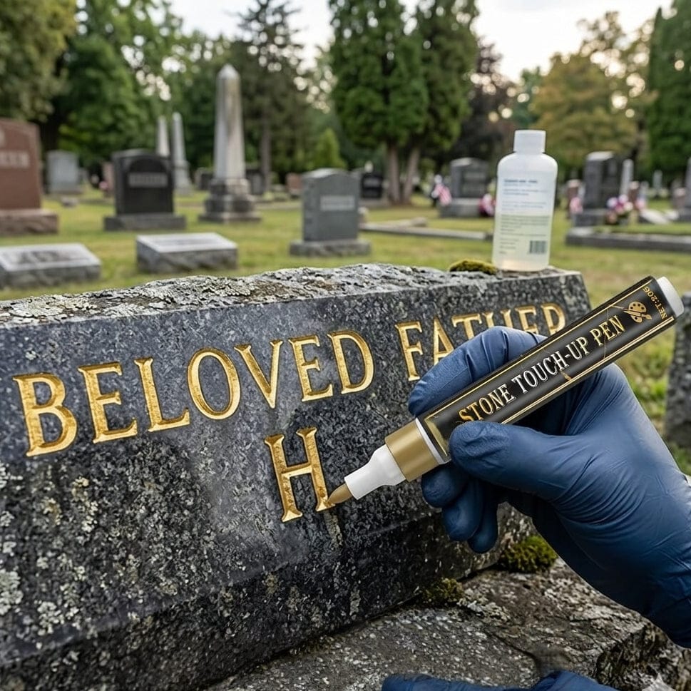 🐦Restore Precious Memories in Gold Bring Faded Memorial Inscriptions Back to Life