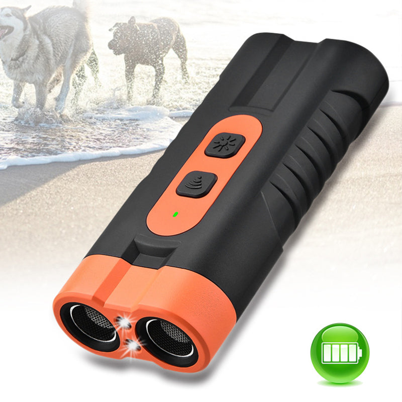 🥳2026 HOT SALE🥳💞50K+ SOLD!🦮⚡ 50% OFF! Ultrasonic Dog Deterrent – Safe distance protection, flashlight for dark walks. Type‑C charging. Your walking buddy. 🚶‍♂️🔋