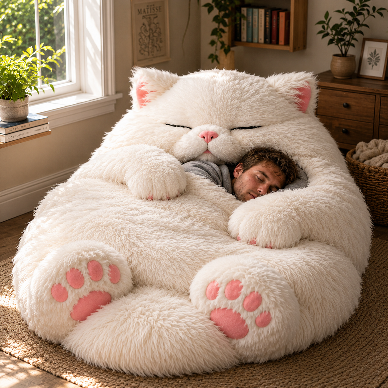 ⏰Hot Sale 49% off⏰🐱 Fluffy cat sleeping bagy💤