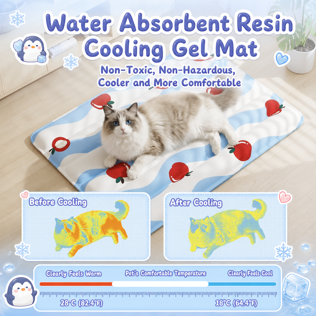 Pet Pet Island Cooling Gel Mat for Cats & Dogs (XS-XL)