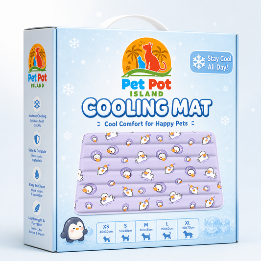 Pet Pet Island Cooling Gel Mat for Cats & Dogs (XS-XL)