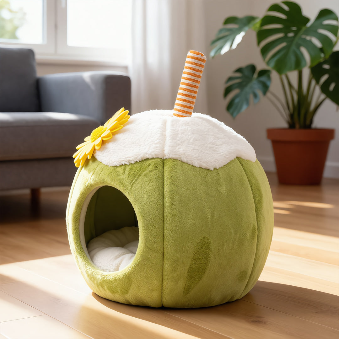Coconut Shell Pet Cave