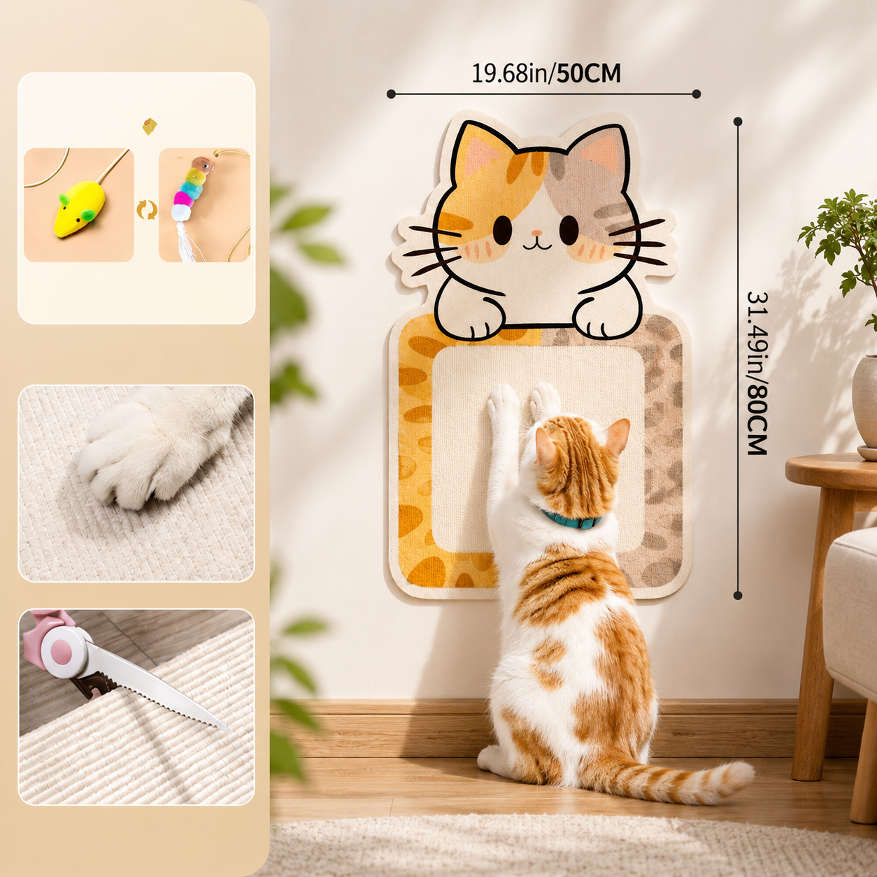 ANTI-SCRATCHING CARPET FOR CATS