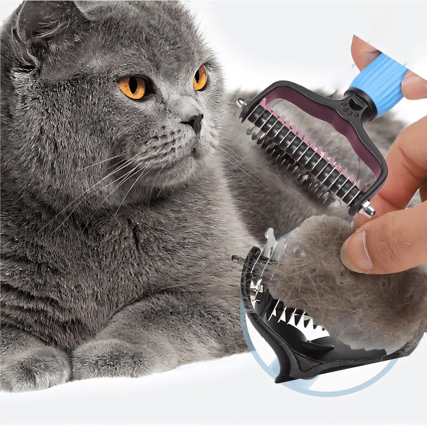 🐾Universal Pet Detangling Comb  Professional Grooming Tool for Dogs & Cats
