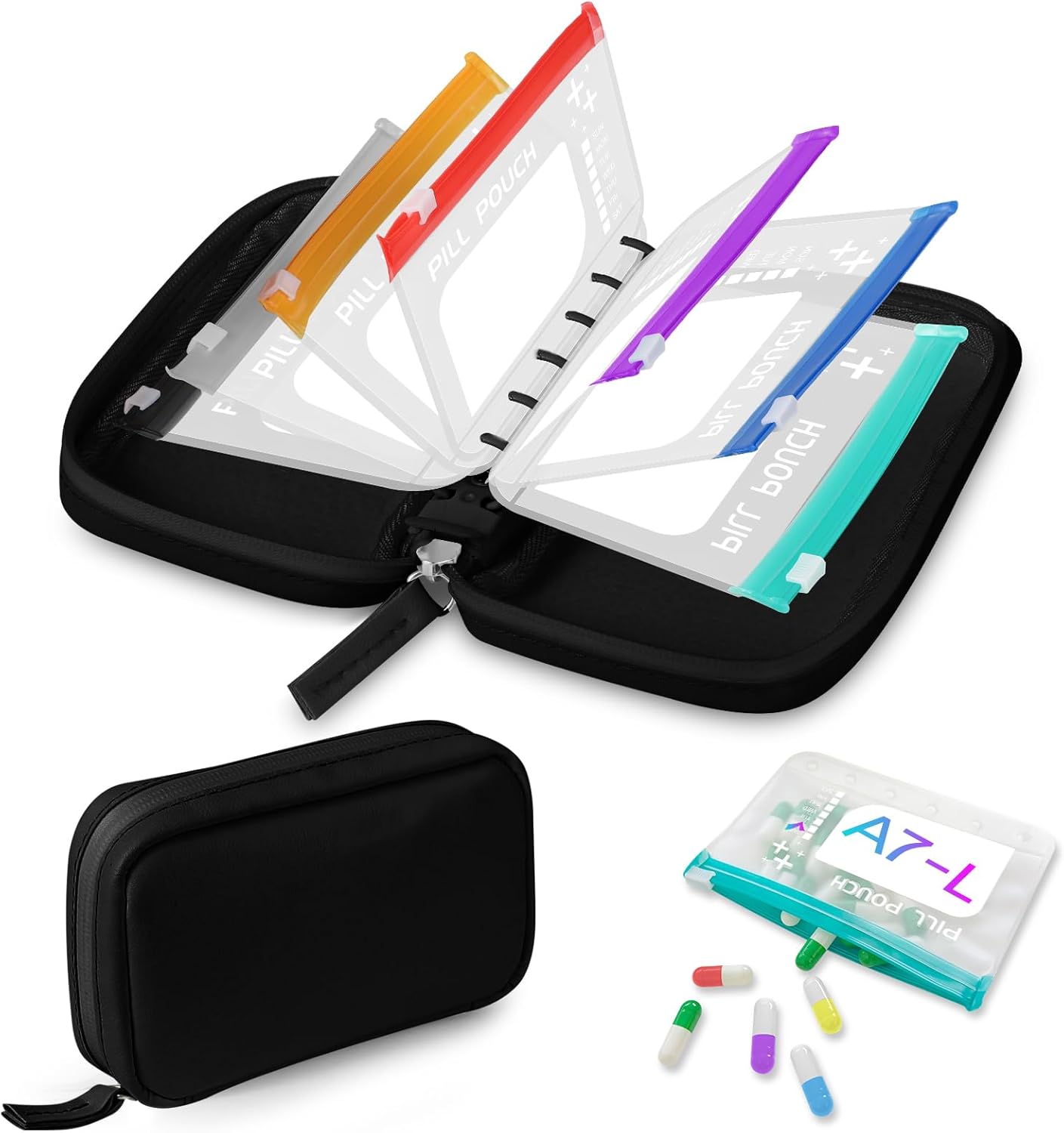 🏆Flash Sale⚡ 50K+ HAPPY CUSTOMERS! Waterproof Pill Pouch Set-14Pcs Bags Inside