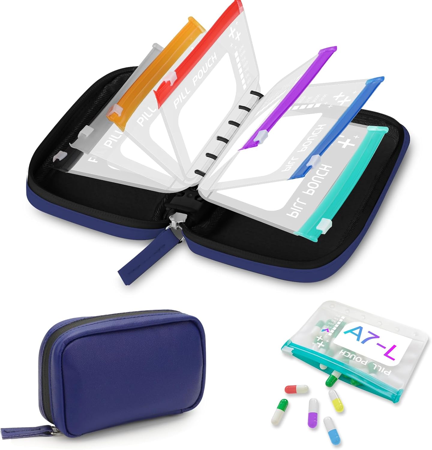 🏆Flash Sale⚡ 50K+ HAPPY CUSTOMERS! Waterproof Pill Pouch Set-14Pcs Bags Inside