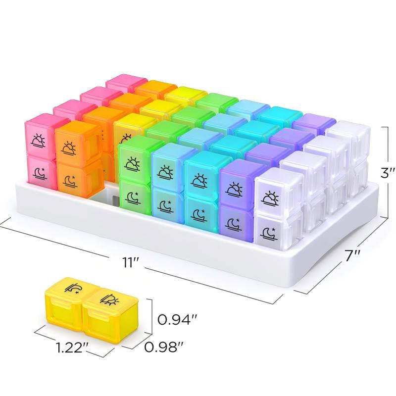 🔥New Hot Selling❤️‍🔥 Portable 31-Day Monthly Pill Organizer
