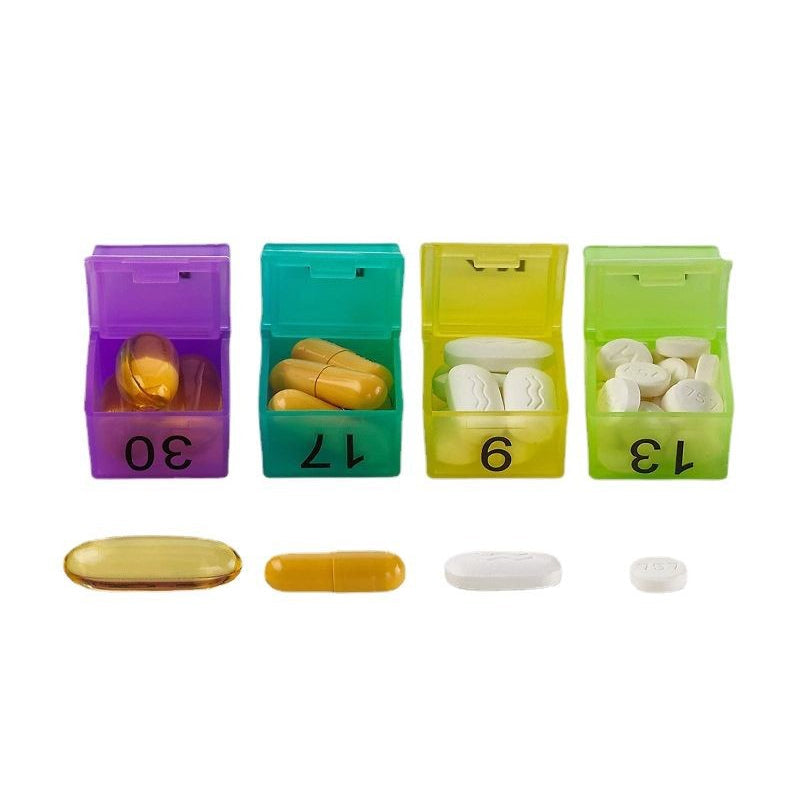 🔥New Hot Selling❤️‍🔥 Portable 31-Day Monthly Pill Organizer