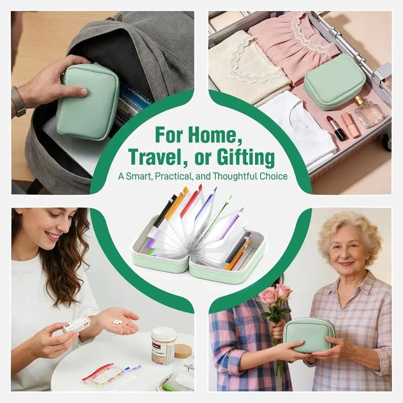 🏆Flash Sale⚡ 50K+ HAPPY CUSTOMERS! Waterproof Pill Pouch Set-14Pcs Bags Inside