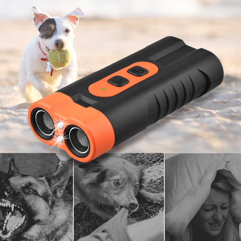 🥳2026 HOT SALE🥳💞50K+ SOLD!🦮⚡ 50% OFF! Ultrasonic Dog Deterrent – Safe distance protection, flashlight for dark walks. Type‑C charging. Your walking buddy. 🚶‍♂️🔋