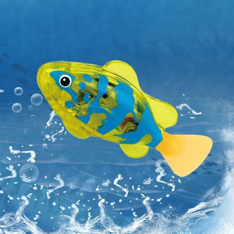 4 Pcs Electronic Pet Fish Bath Toy
