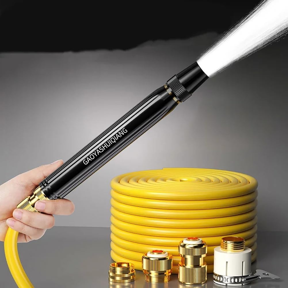 🔥LAST DAY 55% OFF -NO PRESSURE WASHER NEEDED,Home High-Pressure Car Wash Water Gun