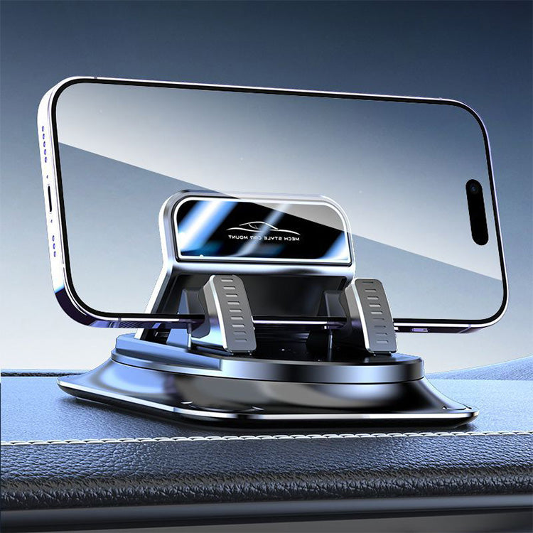 360° Rotating Car Phone Holder – Stable Grip • One-Hand Operation • Anti-Slip Protection