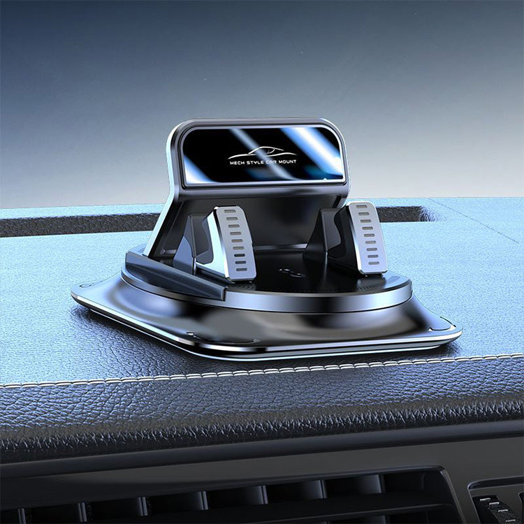 360° Rotating Car Phone Holder – Stable Grip • One-Hand Operation • Anti-Slip Protection