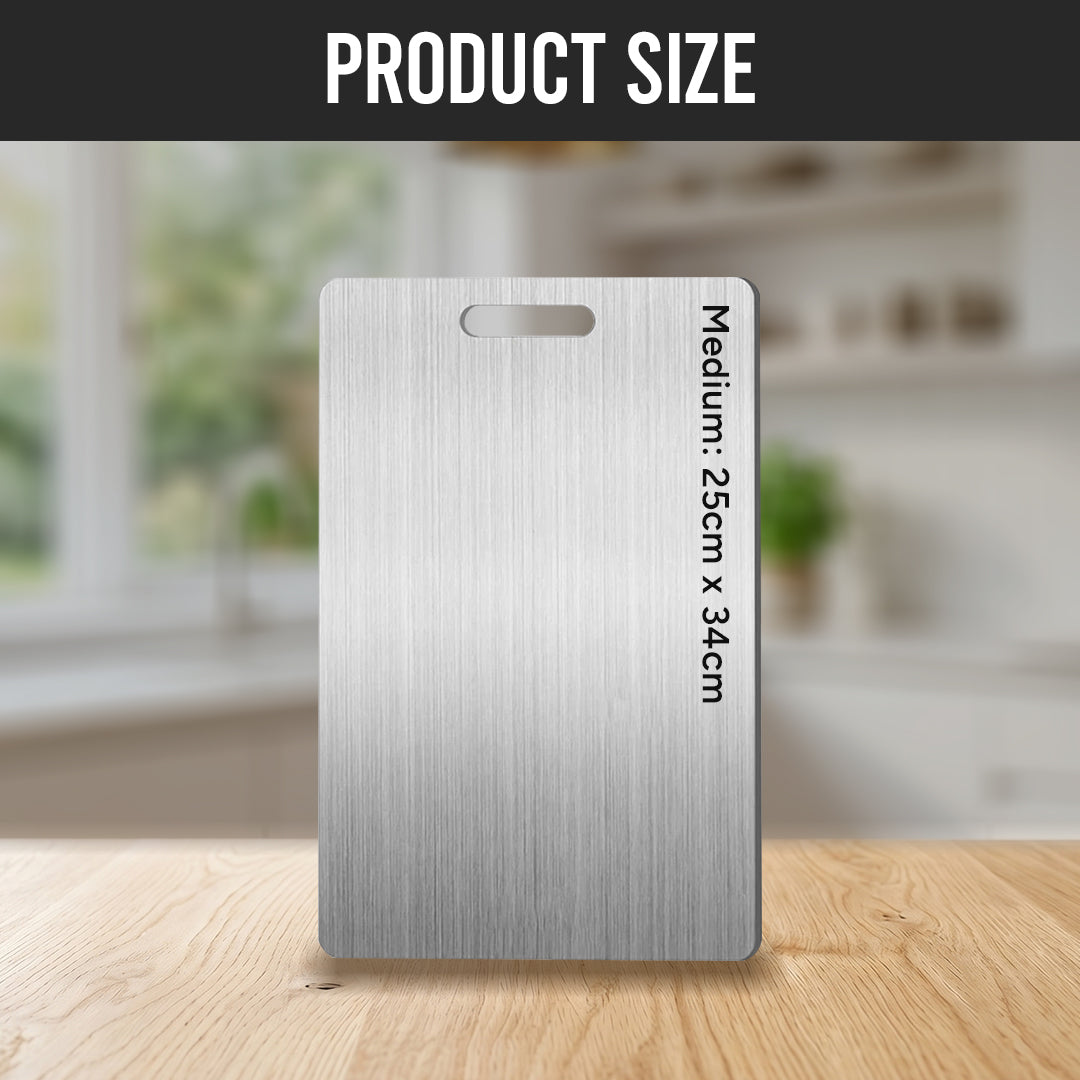 Stainless Steel Chopping Boards🌟M, L, and XL professional sizes