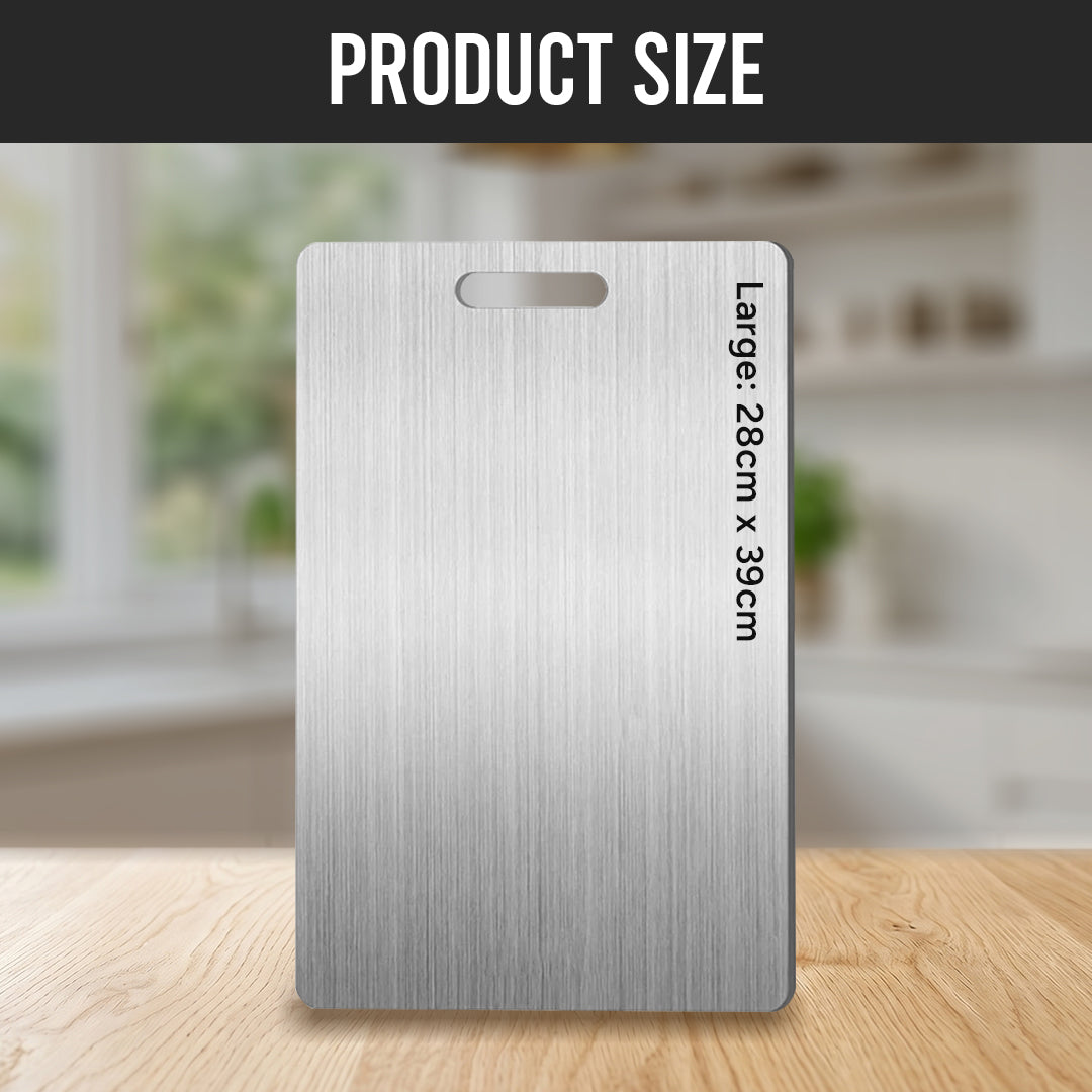 Stainless Steel Chopping Boards🌟M, L, and XL professional sizes
